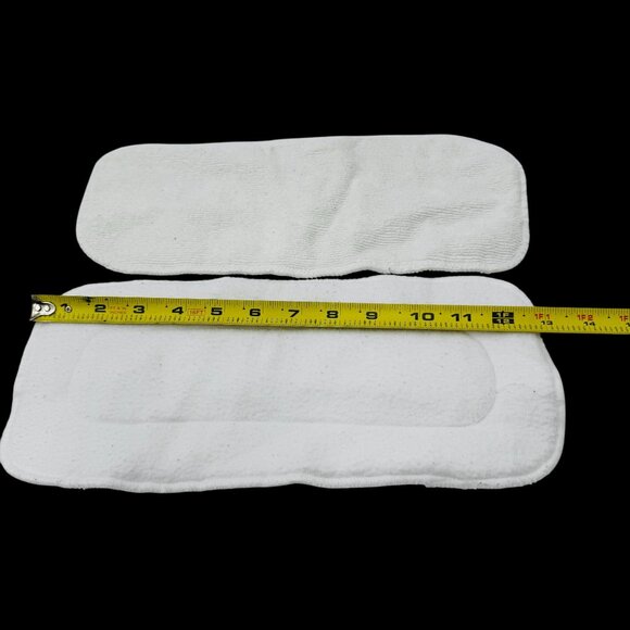 Reusable Baby Cloth Diapers W/ Inserts One Size Cloud & Polka Dot Patterns - Picture 6 of 15